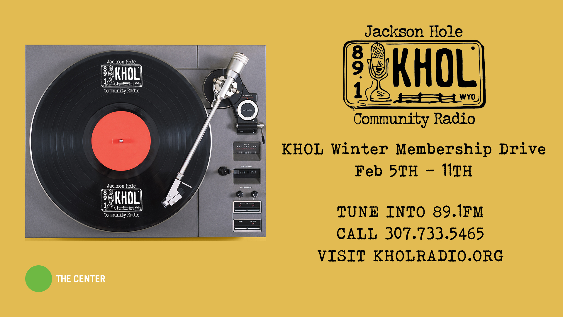 KHOL Winter Membership Drive – Feb 5-11