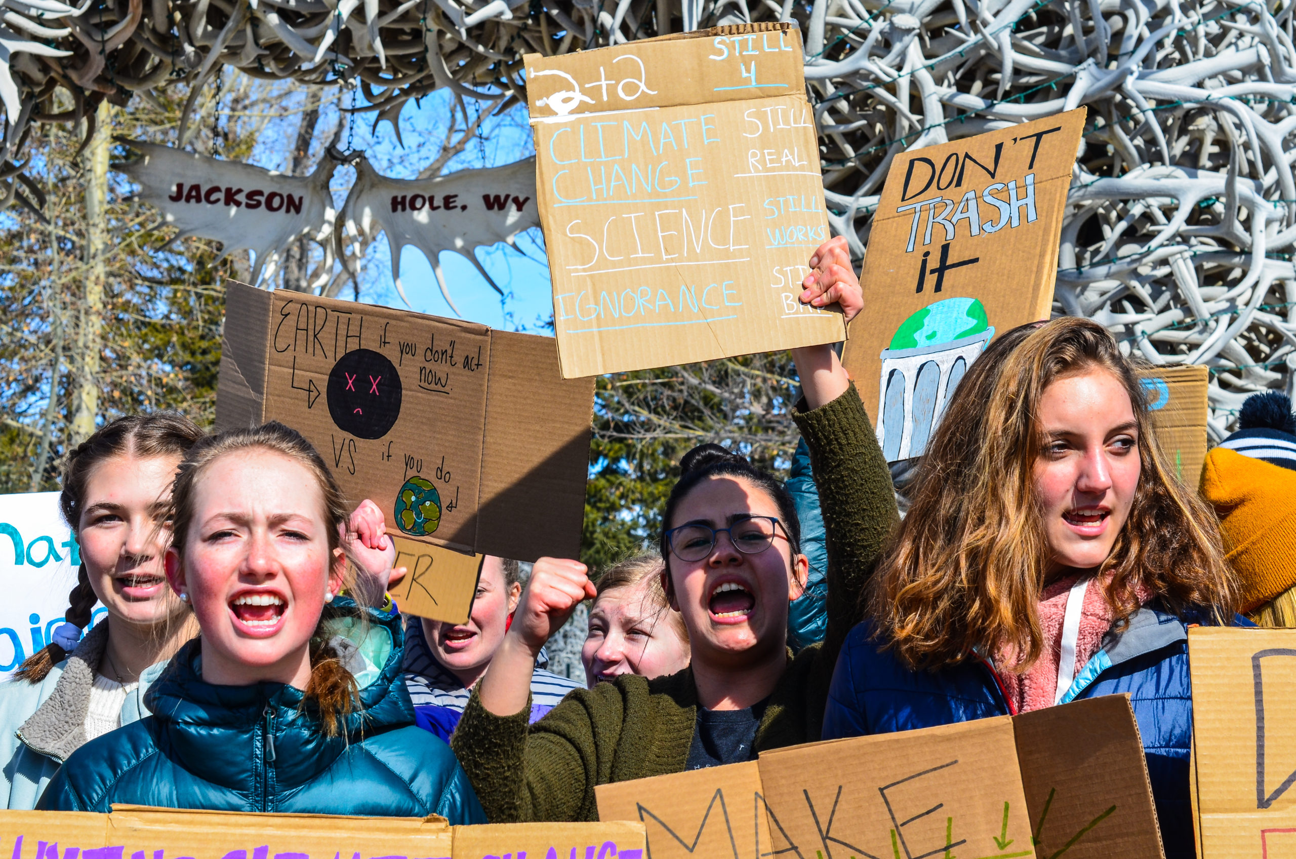 Students Engage, Walk Out and March for Climate Change