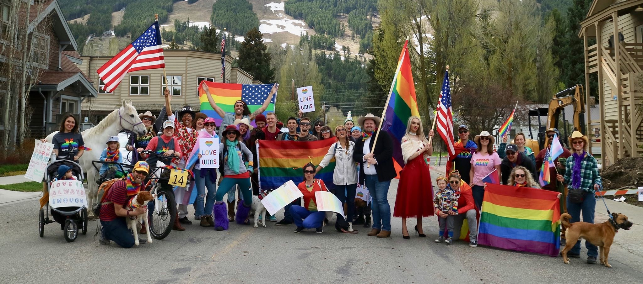 Jackson Hole Pride Takes to the Streets