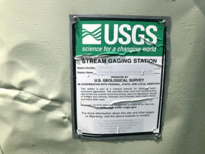 USGS sign