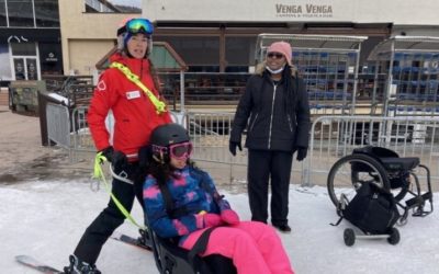 New Skier with ALS Tackles Snowmass
