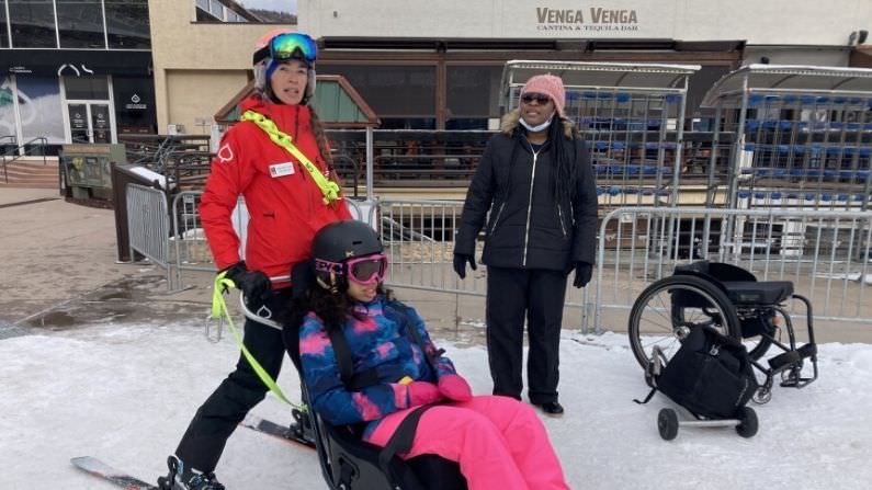 New Skier with ALS Tackles Snowmass