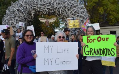 Women’s-rights rally takes over Jackson Town Square to advocate for pro-choice candidates