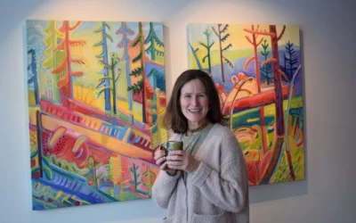 Carrie Geraci brings splash of color to the Center for the Arts