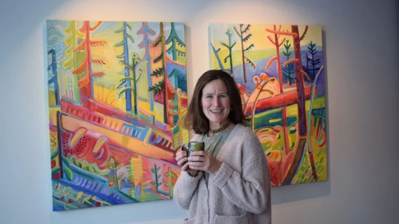 Carrie Geraci brings splash of color to the Center for the Arts