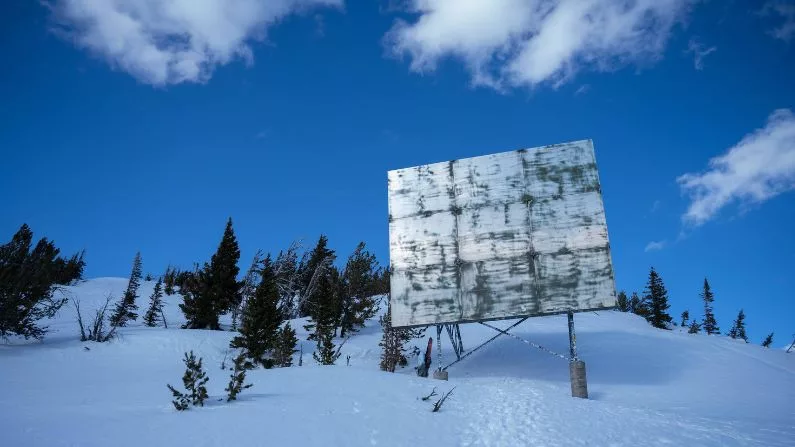 ‘The shrine of the pass’: Backcountry skiers say farewell to Mount Glory billboard