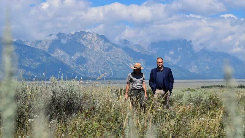 ‘We must act now’: Second gentleman talks climate resilience in the Tetons