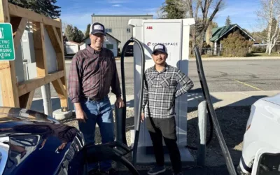 A new EV charger opens in Western Wyoming but much of the state remains inaccessible by EV