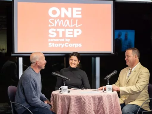 One Small Step: Former Mayor Pete Muldoon and Town Councilmember Jim Rooks in conversation One Small Step: Former Mayor Pete Muldoon and Town Councilmember Jim Rooks in conversation