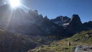 Cirque of the Towers in the Wind River Range.