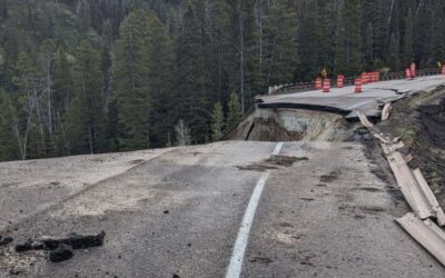 Roadway on Teton Pass ‘catastrophically failed’