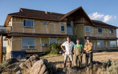 ‘This is a living house’: Homeowners replace fiberglass with straw bales