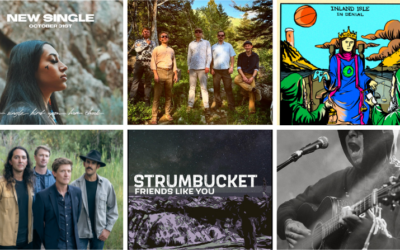 In-studio performances by Strumbucket, Inland Isle and Christian Wallowing Bull