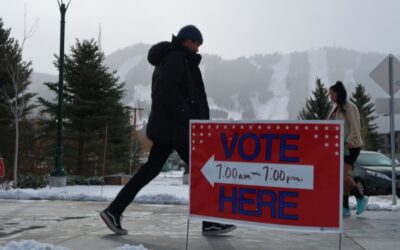 Jackson voters show through the snow