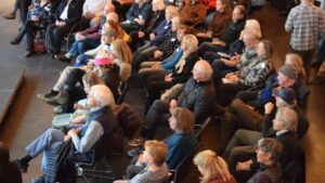 Audience at the Conservation Alliance's event about growth