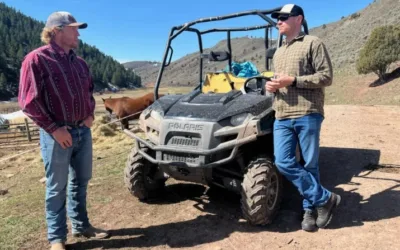 Empty winter ranches could mean healthier elk, cattle