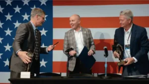 Wyoming Gov. Mark Gordon, Utah Gov. Spencer Cox and Idaho Gov. Brad Little signed a compact on April 29 to pursue affordable, reliable energy across state lines.