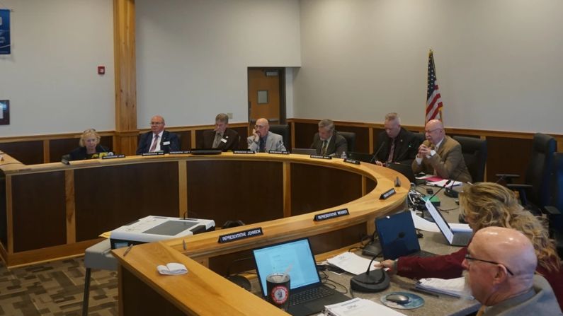 The interim Joint Corporations Committee met in Lander in May to discuss election overhaul legislation.