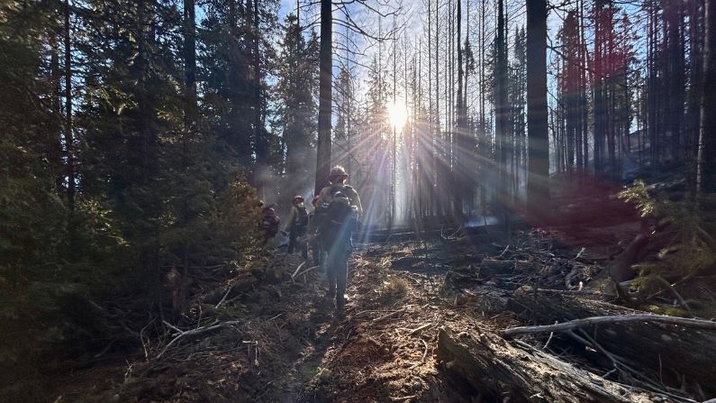 Spread Creek Fire 100% contained following rapid interagency response